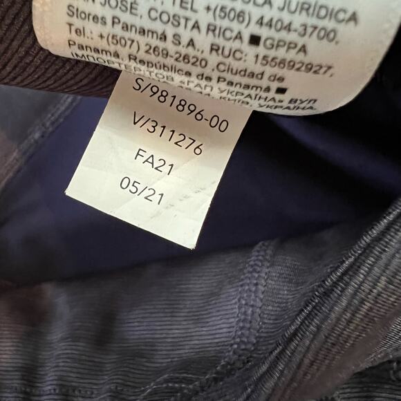 Athleta Leggins Womens Small Ultimate Stash Pocket 7/8 Tight Blue Purple - Picture 6 of 10